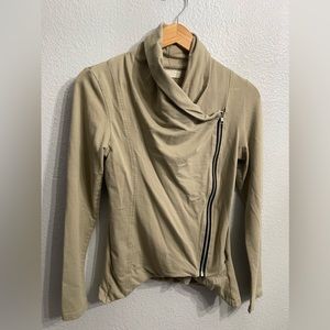 EUC L Zip Up Jacket w/Pockets